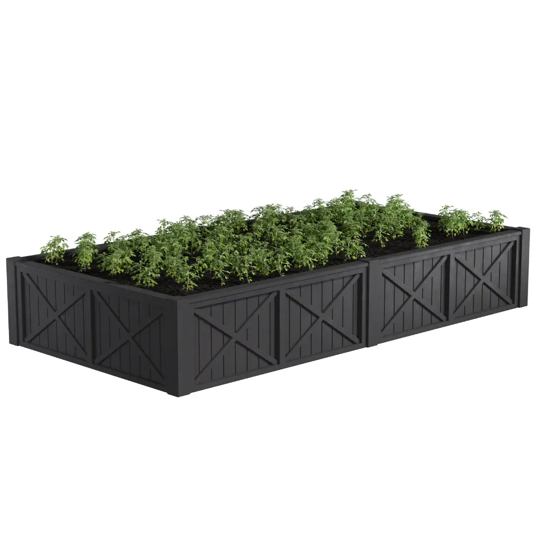 Грядка модульная Астра 900х320х40мм Серый (комплект 2 модуля)