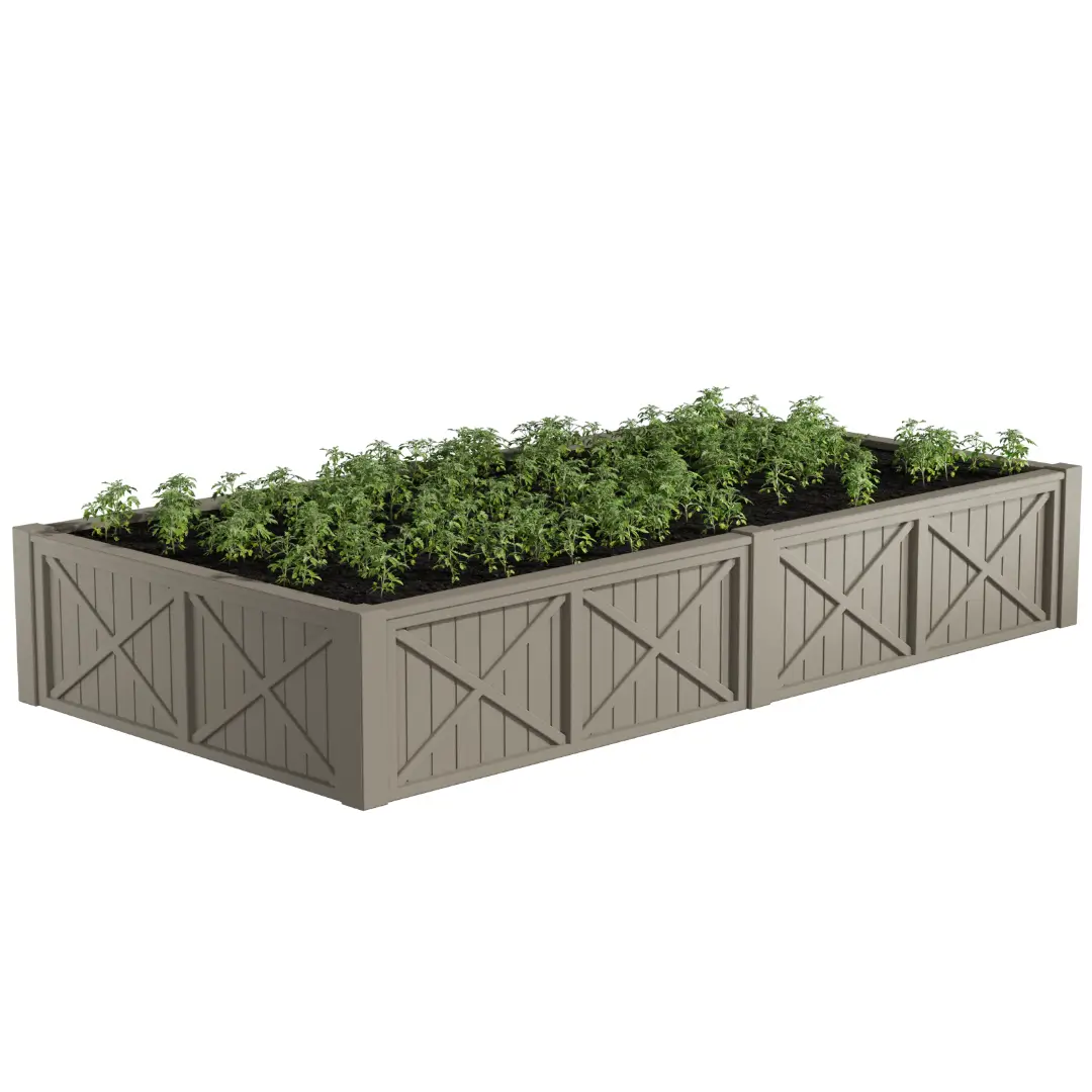 Грядка модульная Астра 900х320х40мм Бежевый (комплект 2 модуля)