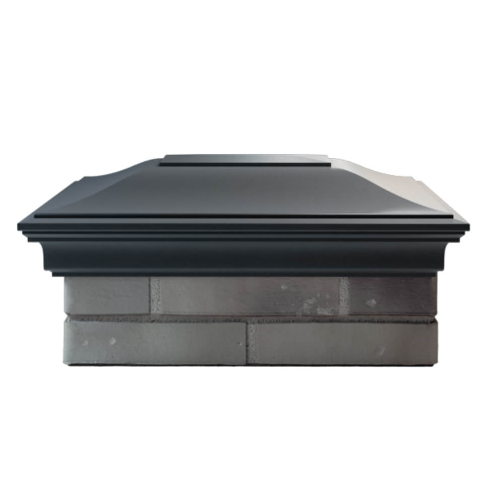 Колпак Zking Монблан Серый на столб 2х1.5 кирпича (515х385мм) в Мичуринске фото