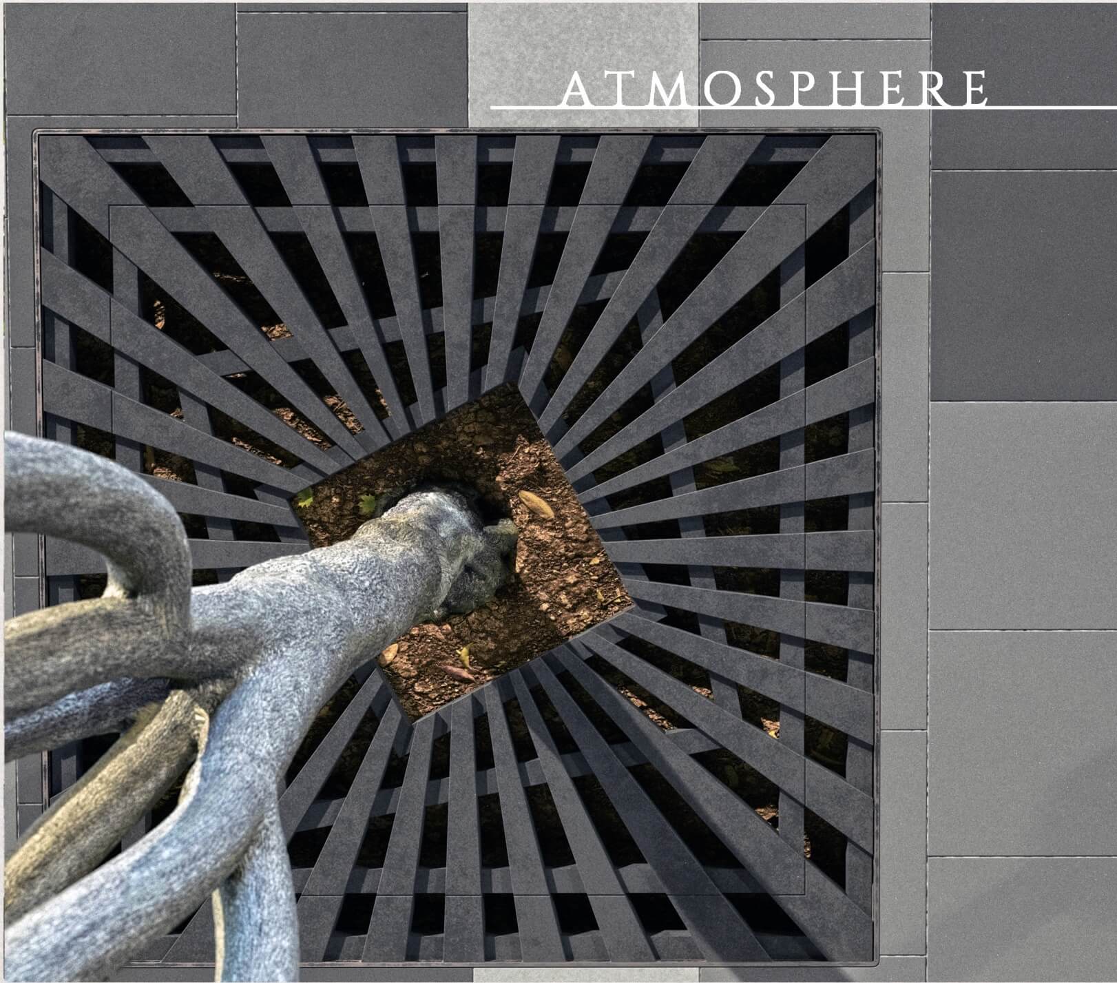 Приствольная решетка для дерева ZKING ATMOSPHERE 1.2х1.2м Черная в Мичуринске фото