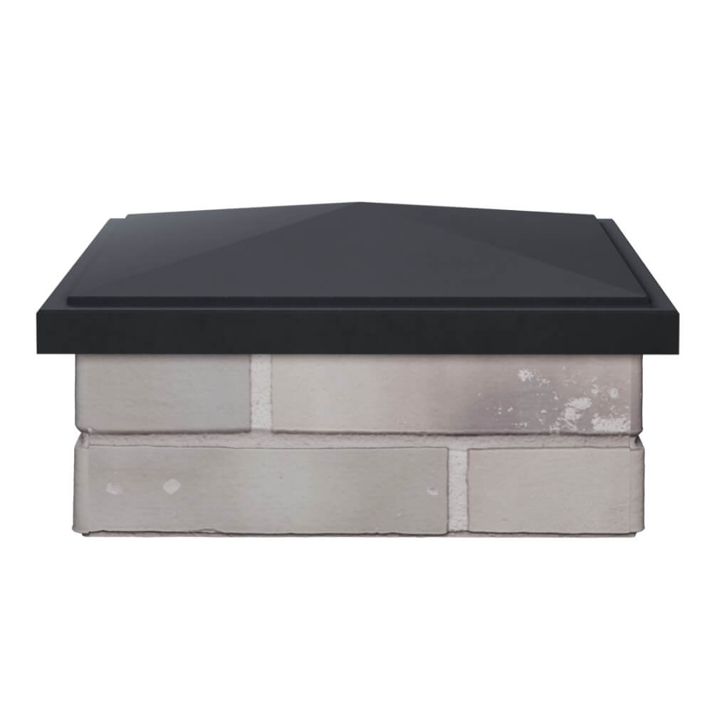 Колпак Zking БонаМоно Серый на столб 1.5х1.5 кирпича (385х385, 400х400мм) Мичуринск фото