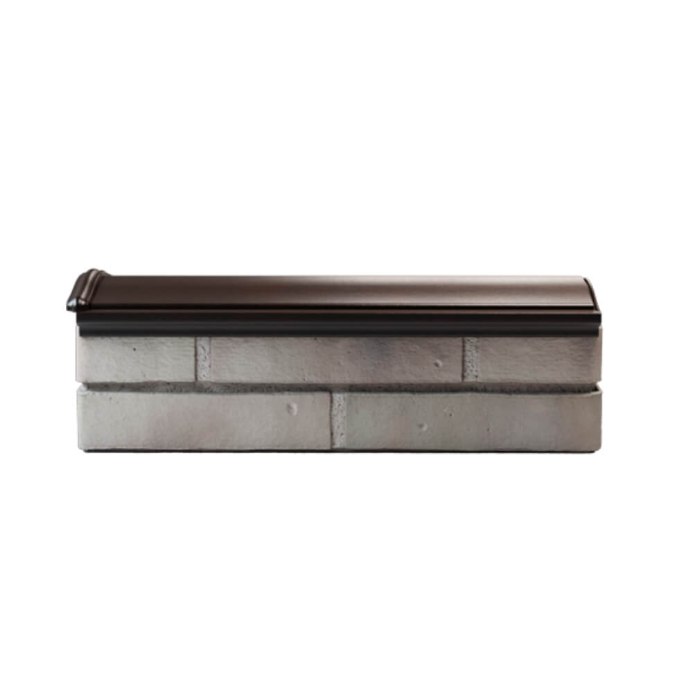 Парапет Zking Монблан Коричневый посадка на 0.5 кирпича (130мм) в Мичуринске фото