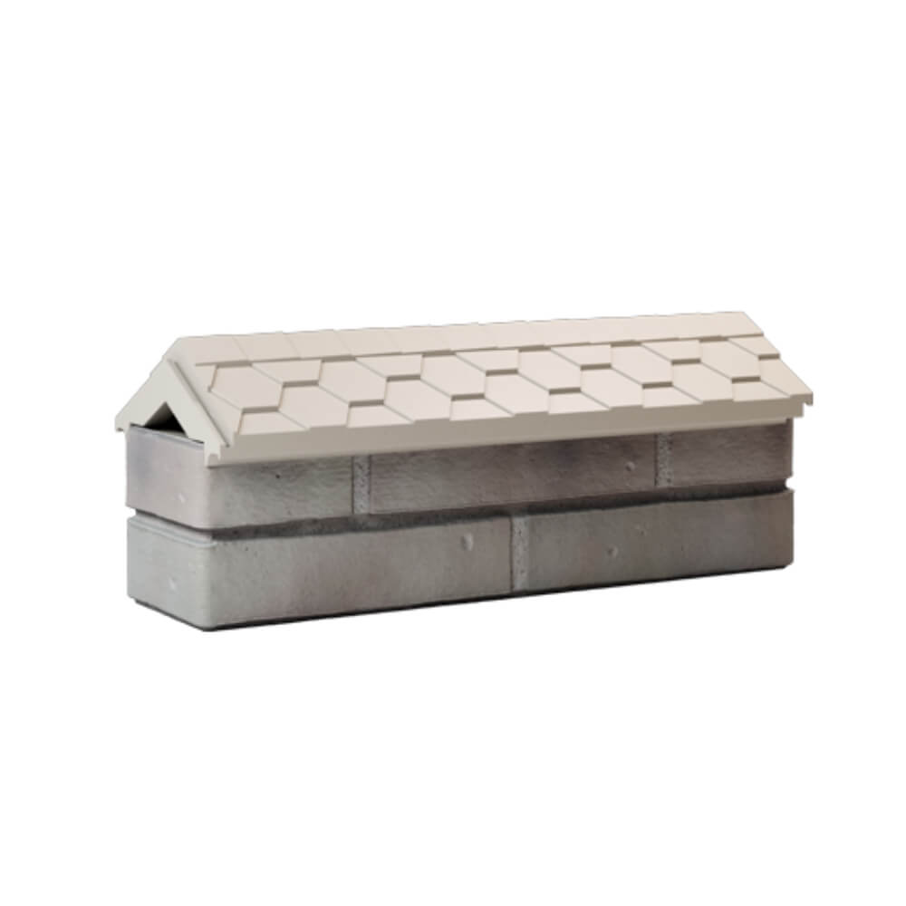 Парапет Zking Эверест Бежевый с посадкой на 0.5 кирпича (130мм) Мичуринск фото