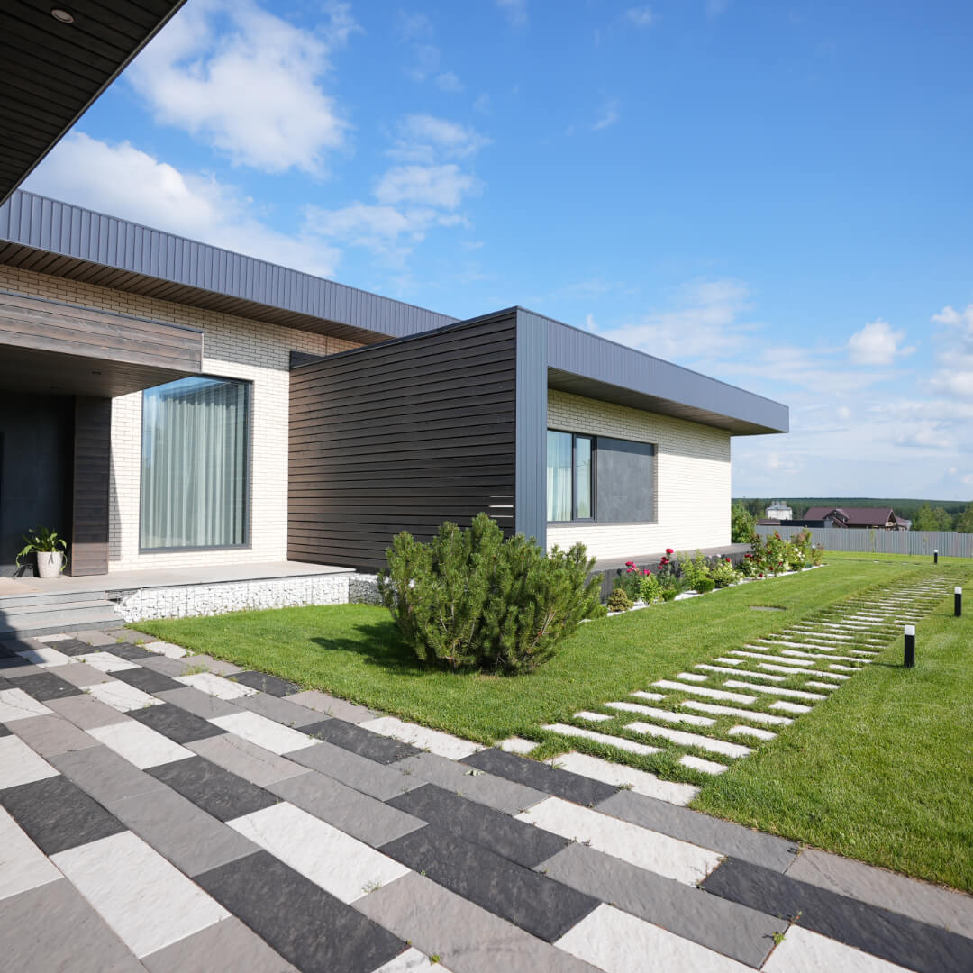 Шаговая плита STONE Черный Сланец 990х330х55мм в Мичуринске фото