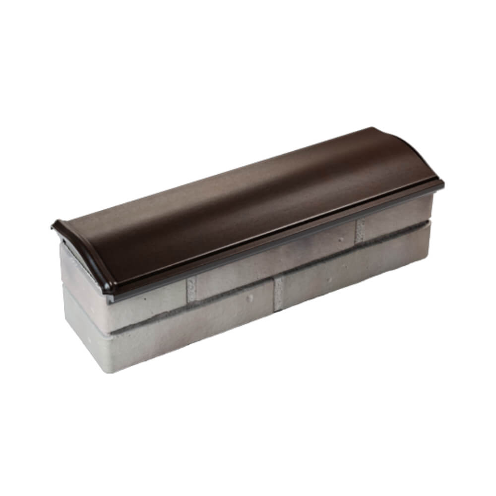 Парапет Zking Монблан Коричневый посадка на 0.5 кирпича (130мм) в Мичуринске фото