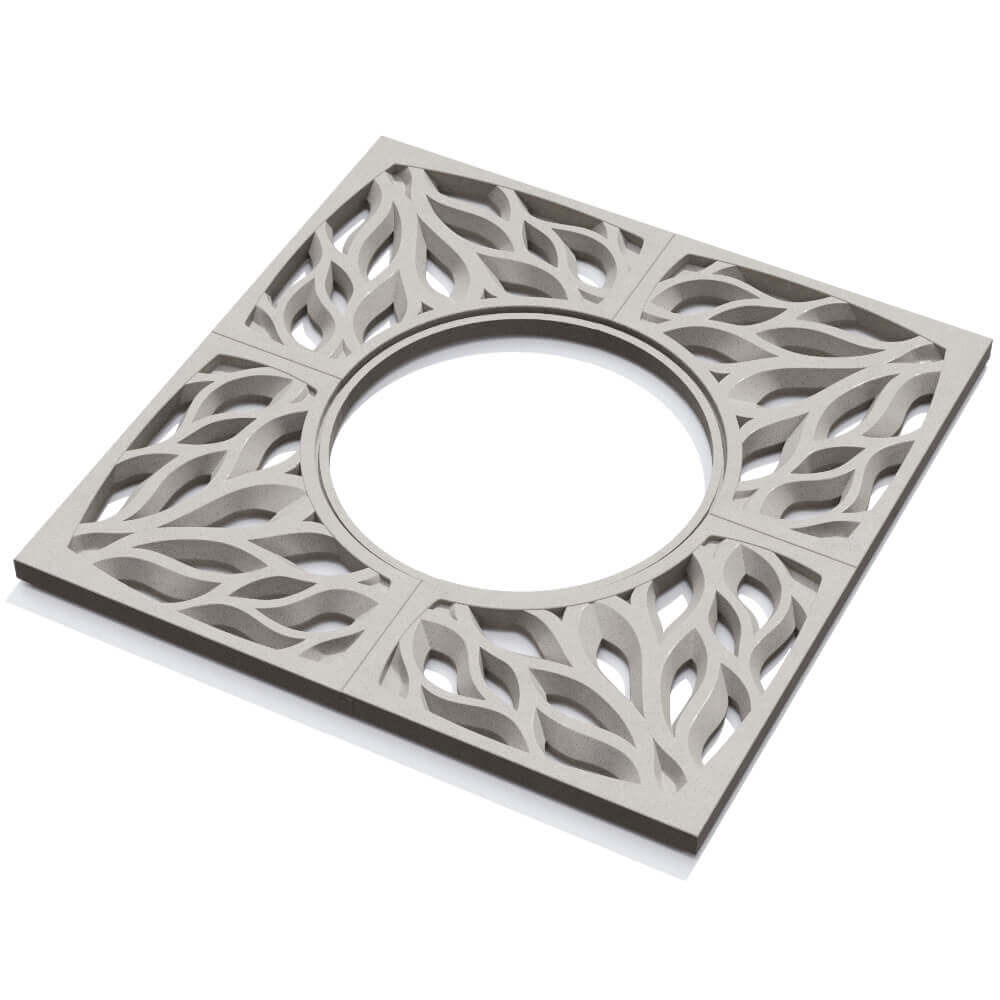 Приствольная решетка для дерева ZKING CRUST 1.2х1.2м Бежевая в Мичуринске фото