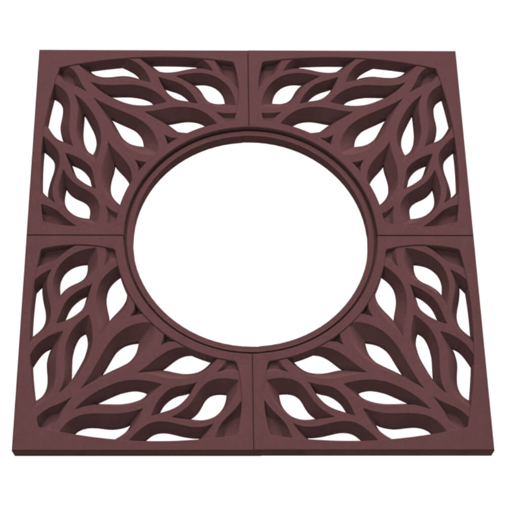 Приствольная решетка для дерева ZKING CRUST 1.2х1.2м Коричневая в Мичуринске фото