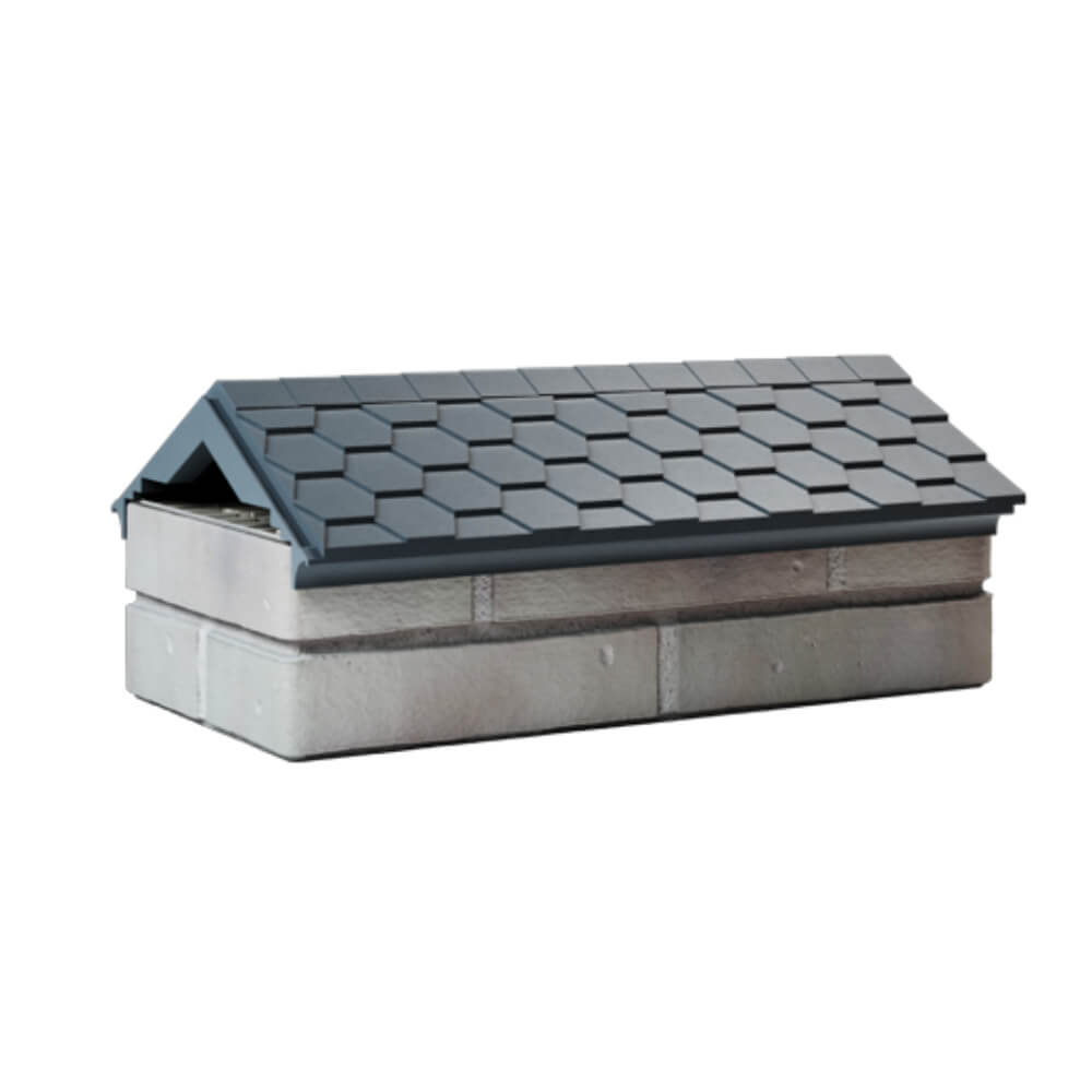 Парапет Zking Эверест Серый с посадкой на 1 кирпич (200/225/255мм) Мичуринск фото