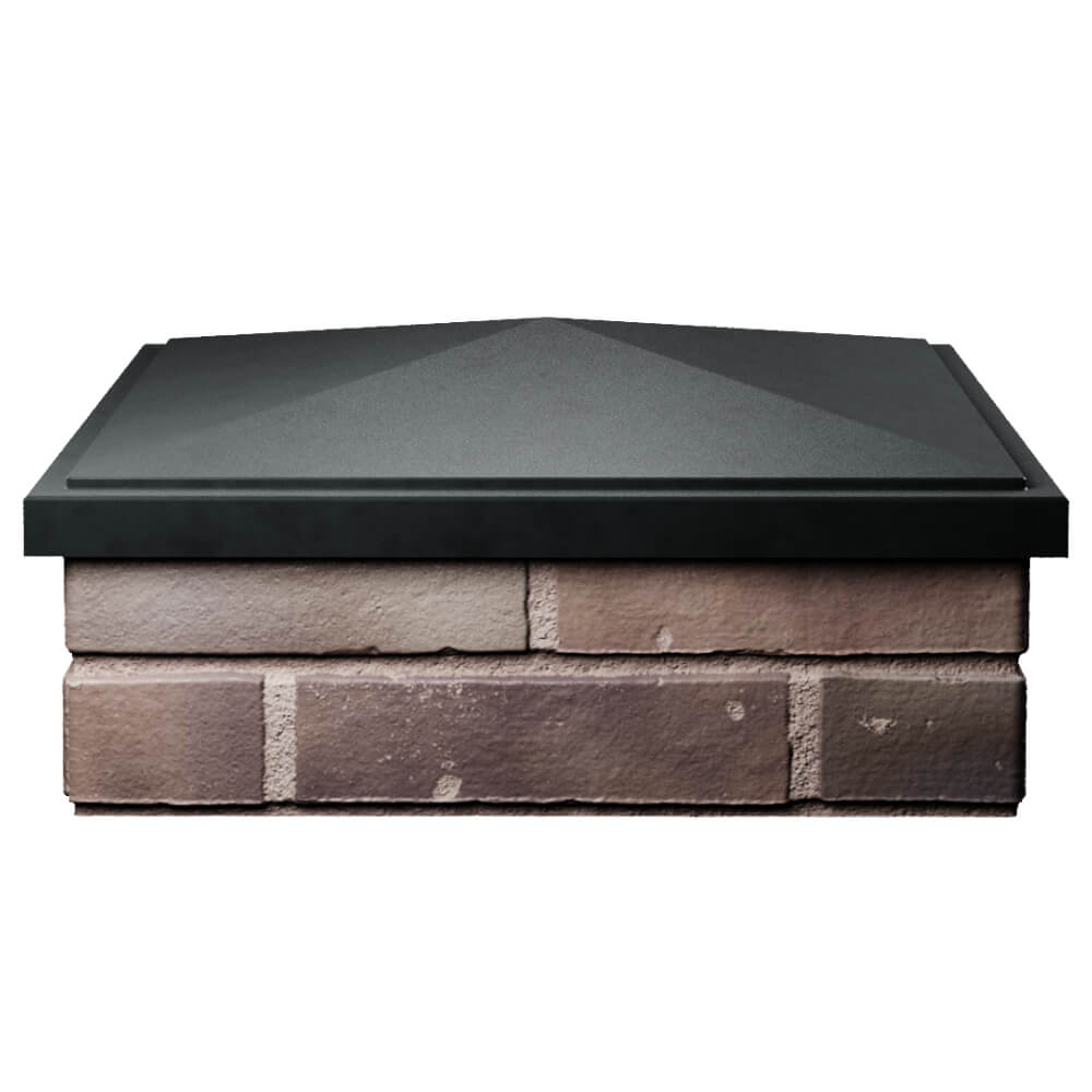 Колпак Zking БонаМоно Черный на столб 2х2 кирпича (515х515, 530х530мм) Мичуринск фото