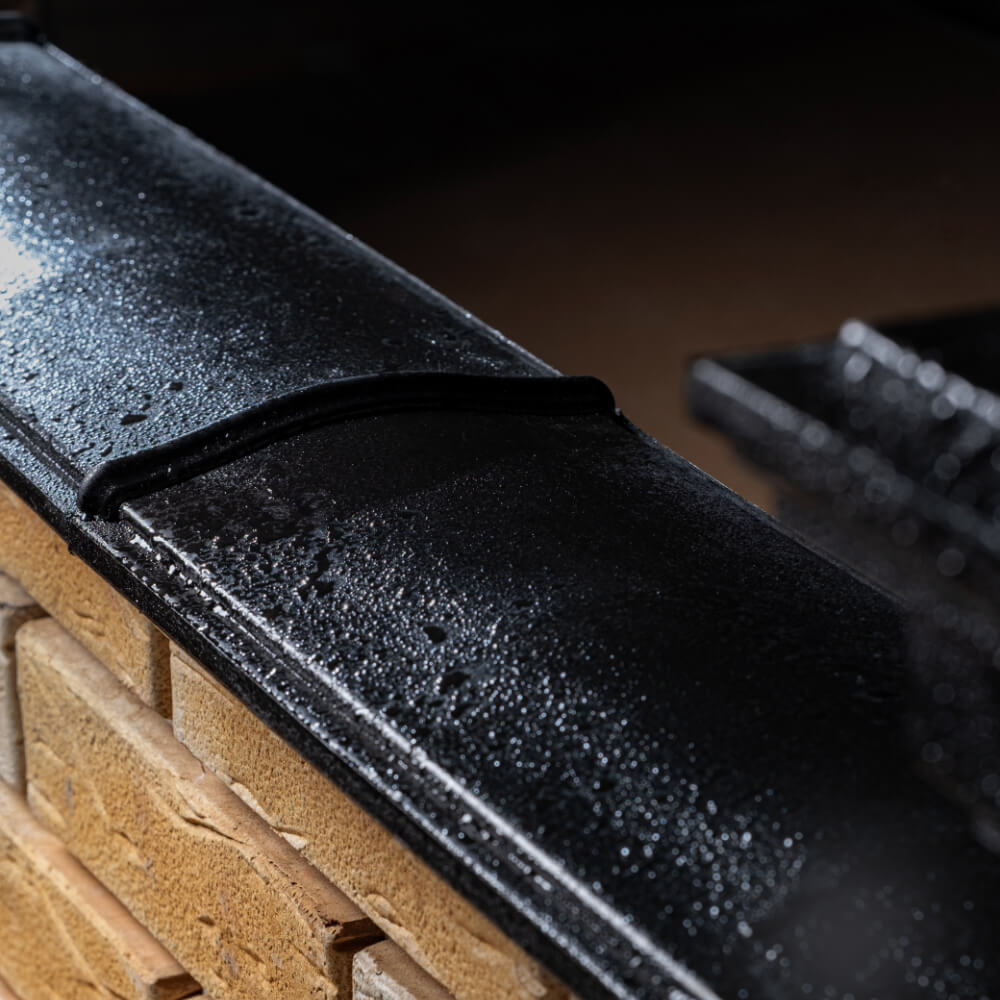 Парапет Zking Монблан Черный посадка на 0.5 кирпича (130мм) в Мичуринске фото