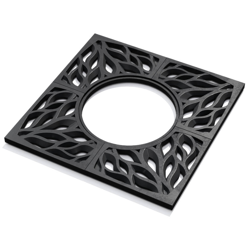 Приствольная решетка для дерева ZKING CRUST 1.2х1.2м Черная в Мичуринске фото