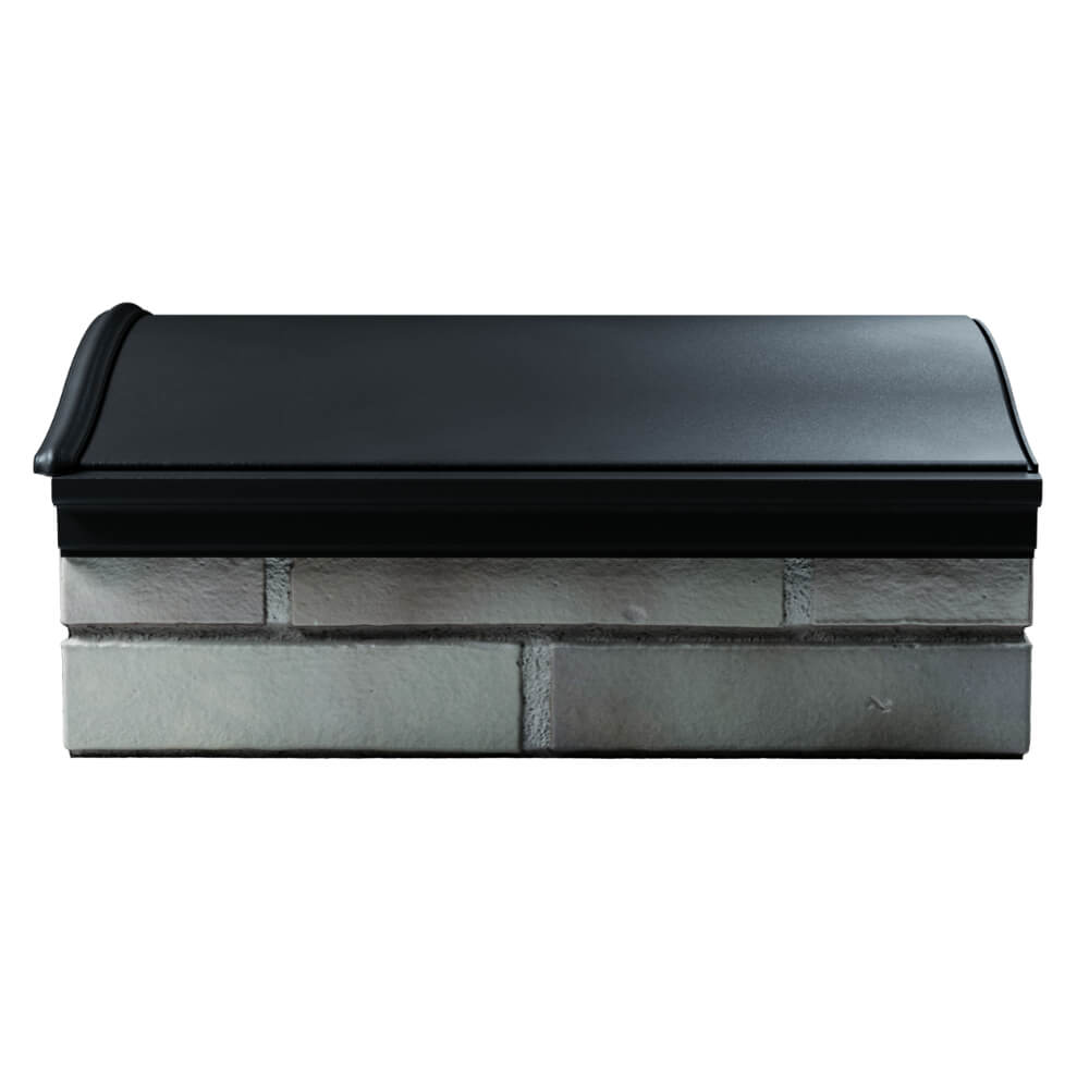 Парапет Zking Монблан Черный посадка на 1.5 кирпича (355/385мм) в Мичуринске фото