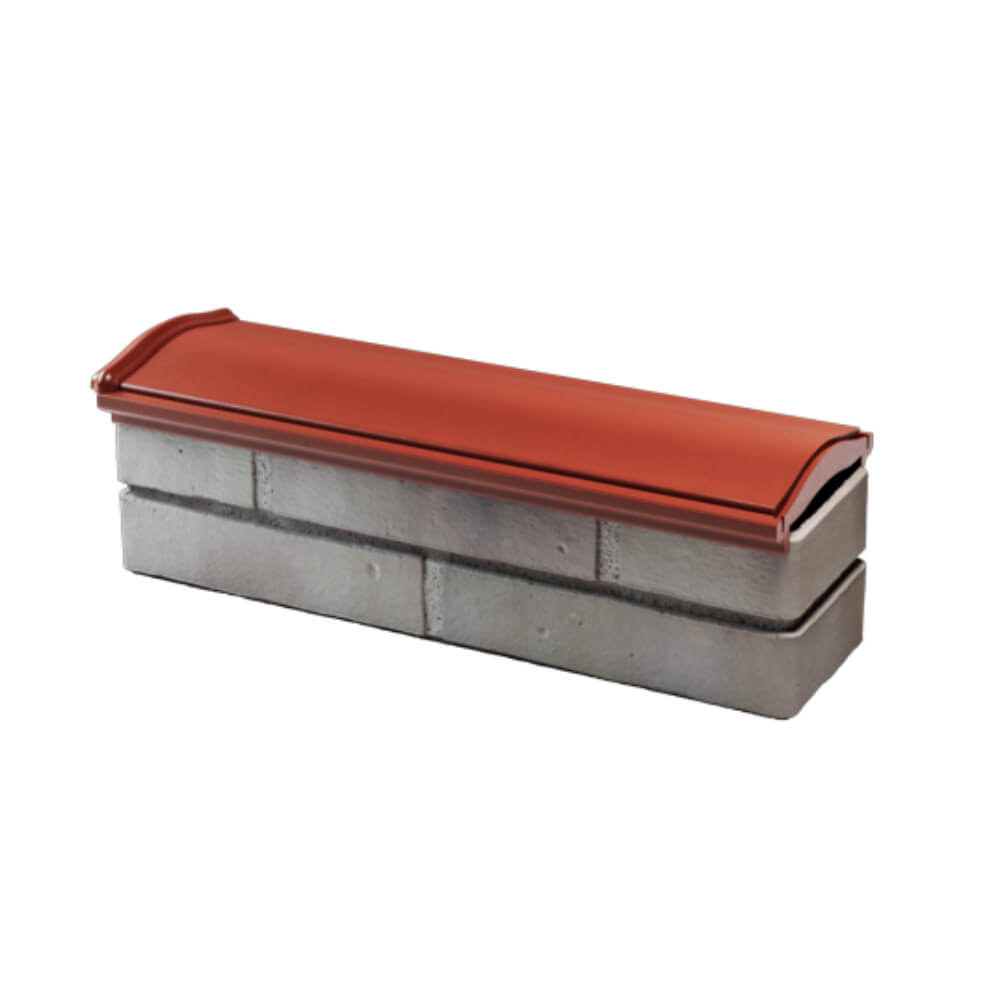 Парапет Zking Монблан Красный посадка на 0.5 кирпича (130мм) в Мичуринске фото