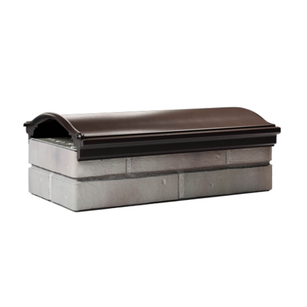 Парапет Zking Монблан Коричневый посадка на 1 кирпич (200/225/255мм) Мичуринск фото