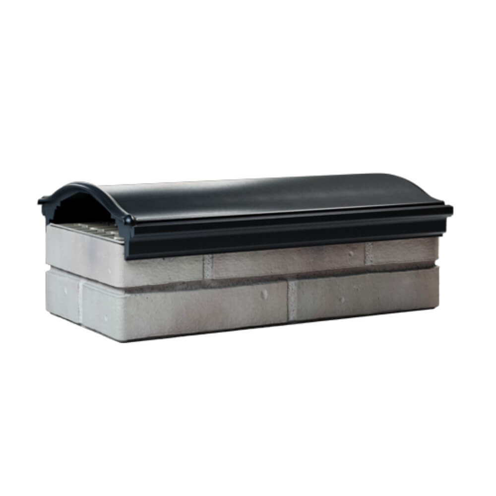 Парапет Zking Монблан Черный посадка на 1 кирпич (200/225/255мм) Мичуринск фото