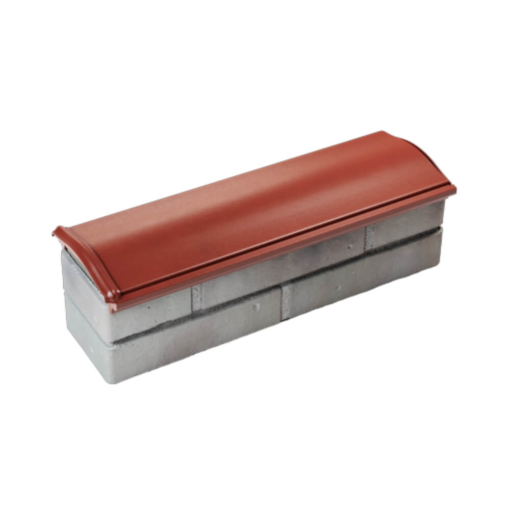 Парапет Zking Монблан Красный посадка на 0.5 кирпича (130мм) в Мичуринске фото