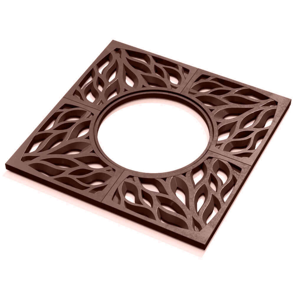 Приствольная решетка для дерева ZKING CRUST 1.2х1.2м Коричневая в Мичуринске фото