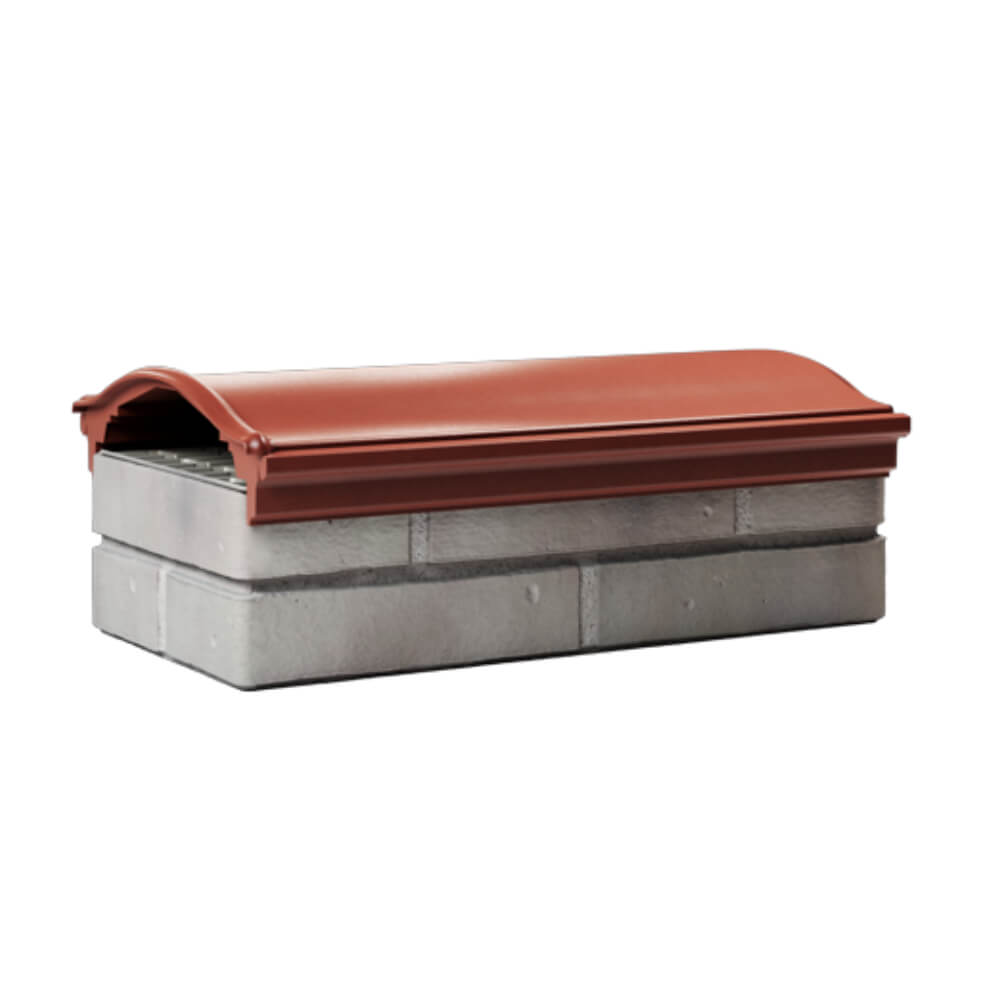 Парапет Zking Монблан Красный посадка на 1 кирпич (200/225/255мм) Мичуринск фото