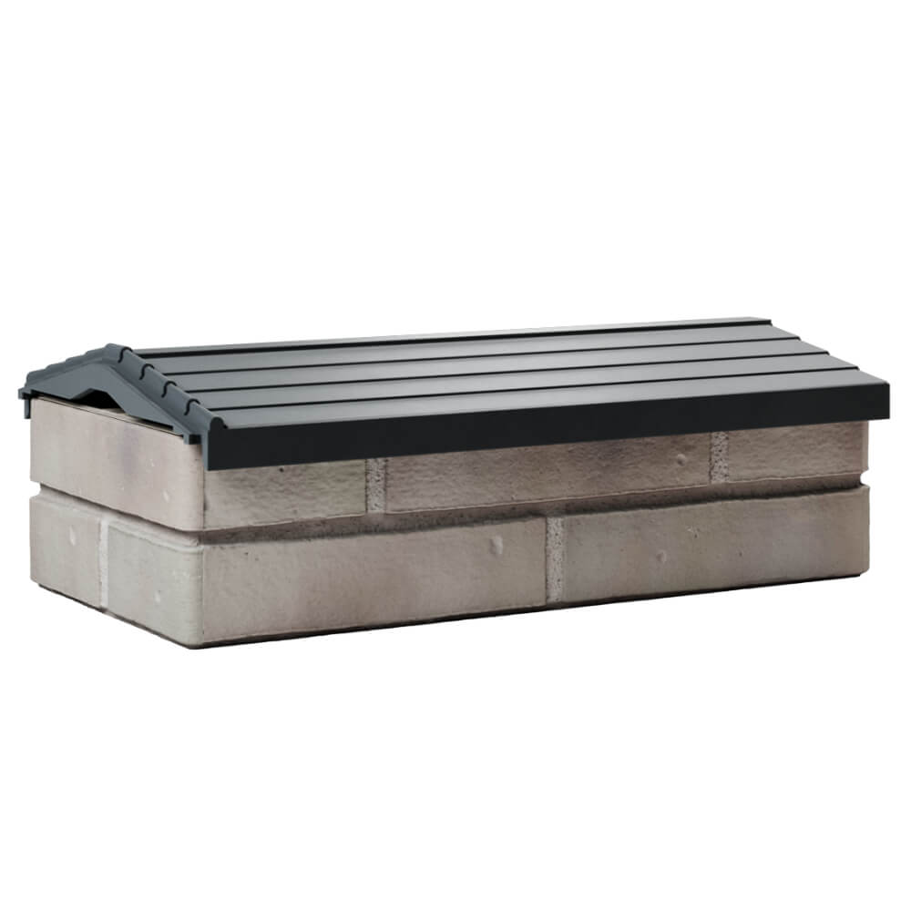 Парапет Zking Бона ХайТек Серый с посадкой на 1 кирпич (200/225/255мм) Мичуринск фото