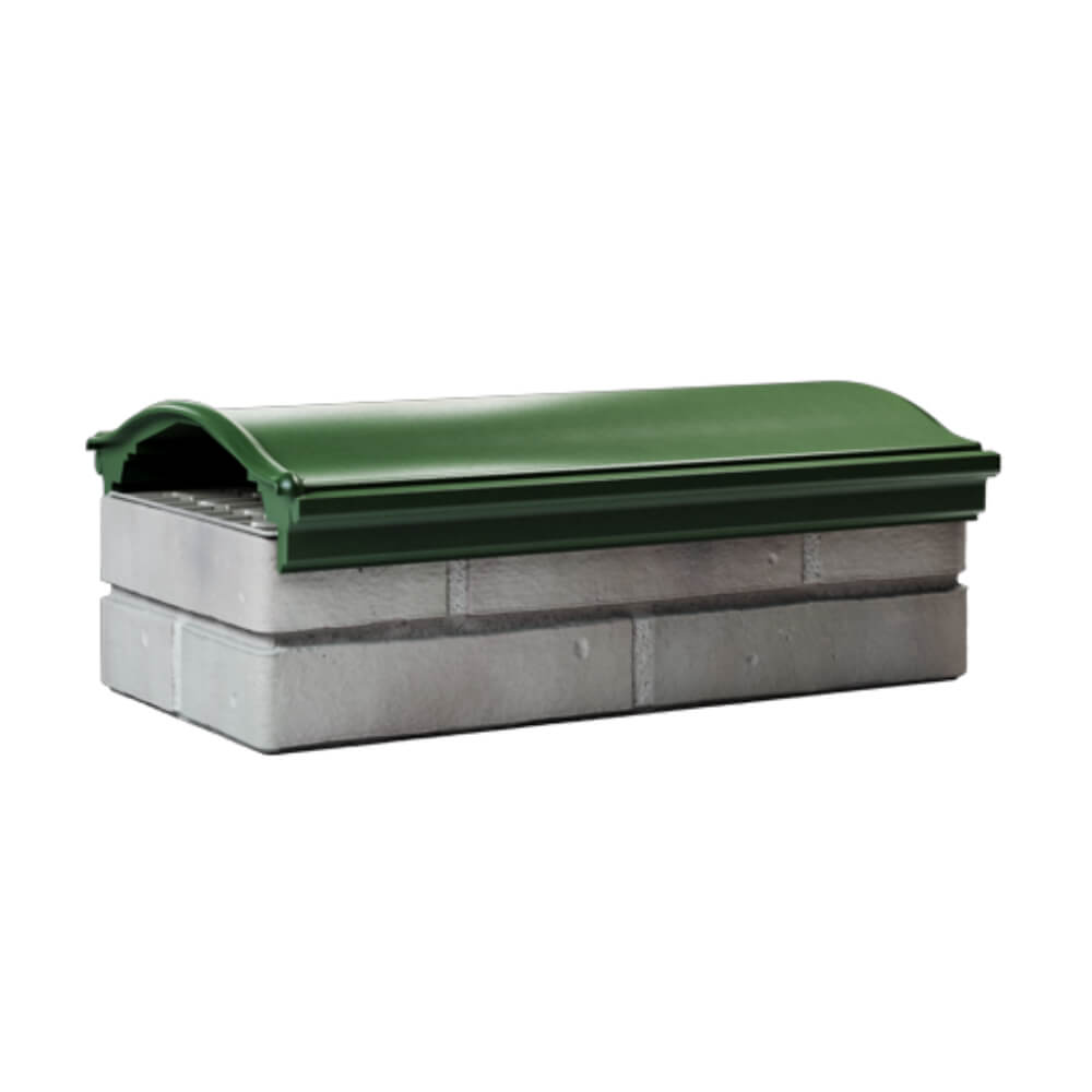 Парапет Zking Монблан Зеленый посадка на 1 кирпич (200/225/255мм) Мичуринск фото