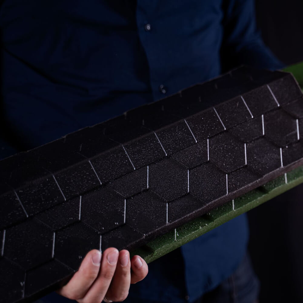 Парапет Zking Эверест Черный с посадкой на 1 кирпич (200/225/255мм) в Мичуринске фото