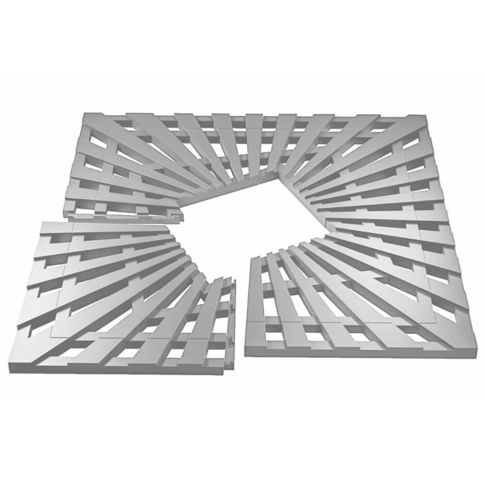 Приствольная решетка для дерева ZKING ATMOSPHERE 1.2х1.2м Бежевая в Мичуринске фото