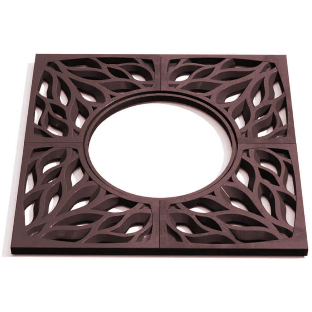 Приствольная решетка для дерева ZKING CRUST 1.2х1.2м Коричневая Мичуринск фото