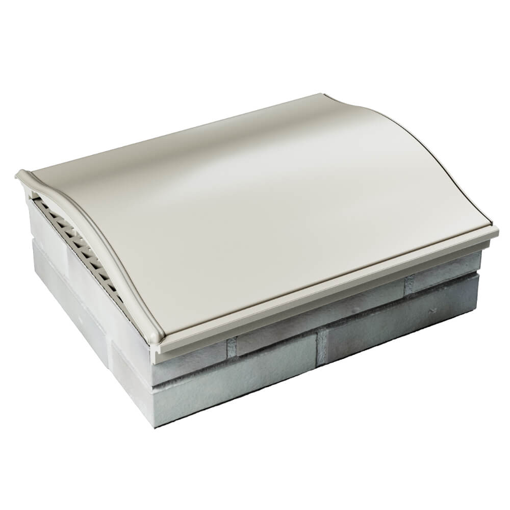 Парапет Zking Монблан Бежевый посадка на 1.5 кирпича (355/385мм) в Мичуринске фото