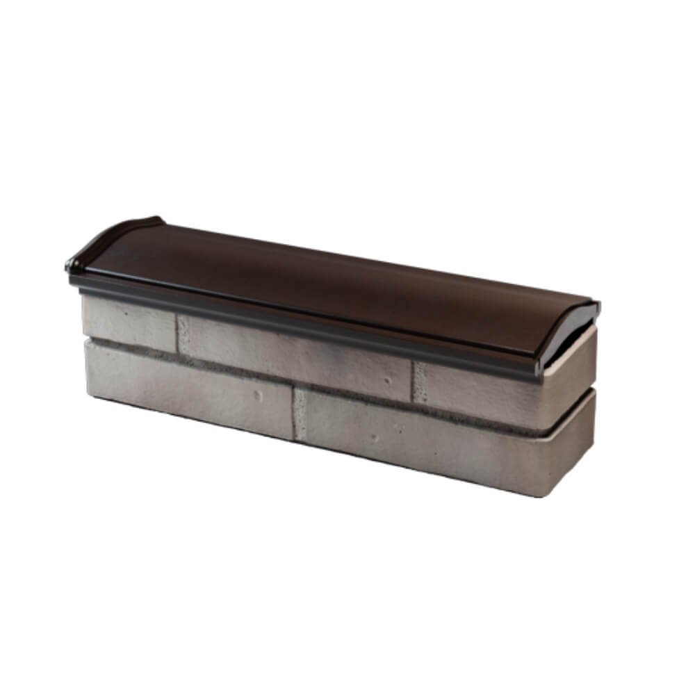 Парапет Zking Монблан Коричневый посадка на 0.5 кирпича (130мм) в Мичуринске фото