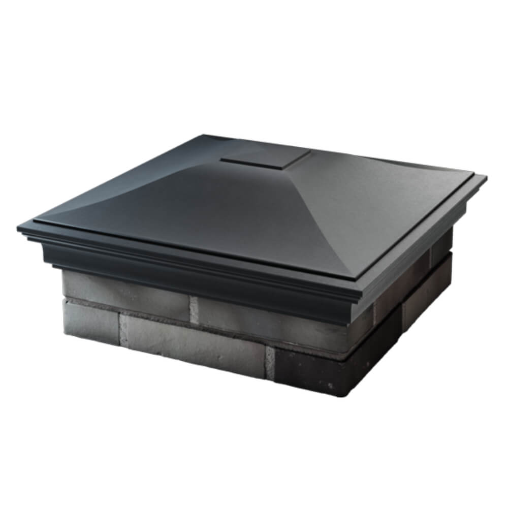 Колпак Zking Монблан Серый на столб 2х2 кирпича (515х515мм) в Мичуринске фото