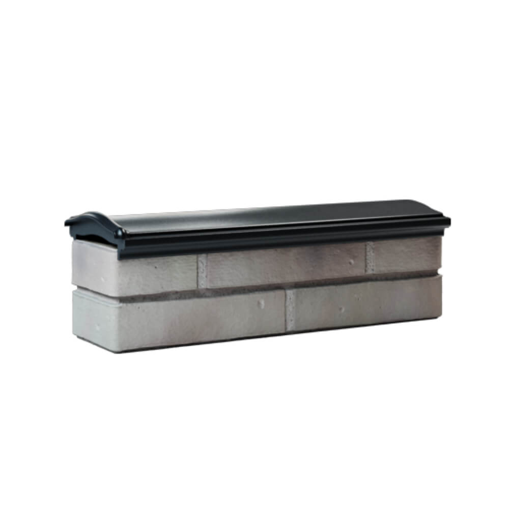 Парапет Zking Монблан Черный посадка на 0.5 кирпича (130мм) Мичуринск фото