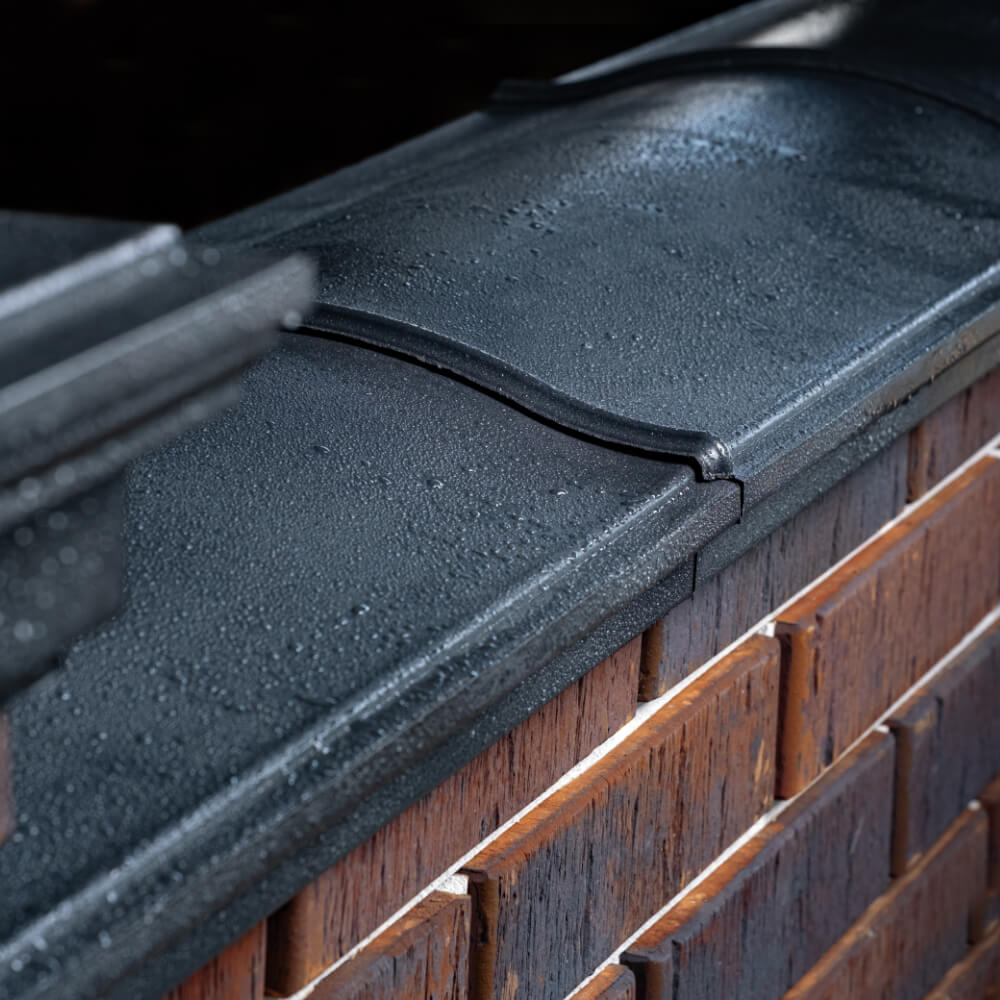 Парапет Zking Монблан Черный посадка на 0.5 кирпича (130мм) в Мичуринске фото