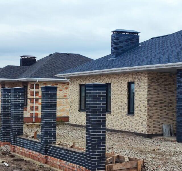 Колпак Zking Бона ХайТек Серый на столб 1.5х1.5 кирпича (385х385мм) в Мичуринске фото