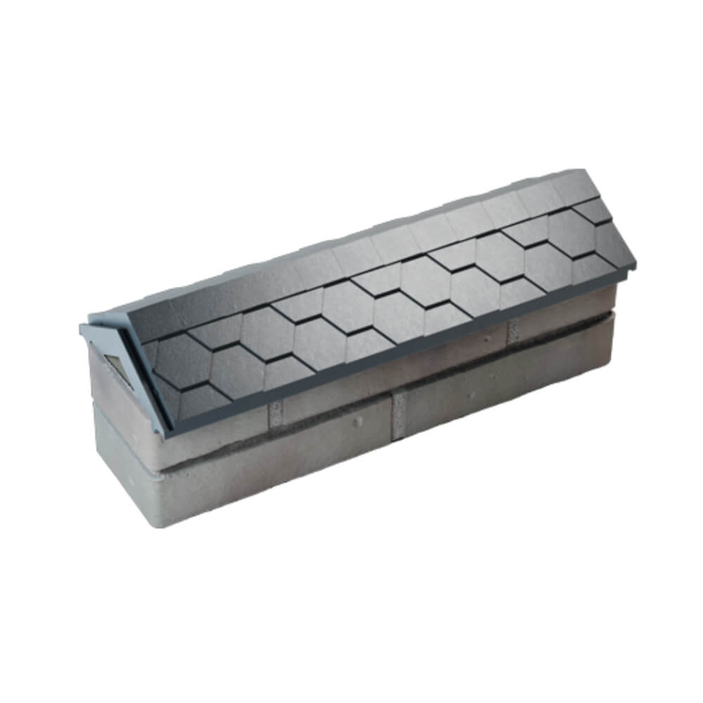 Парапет Zking Эверест Серый с посадкой на 0.5 кирпича (130мм) в Мичуринске фото