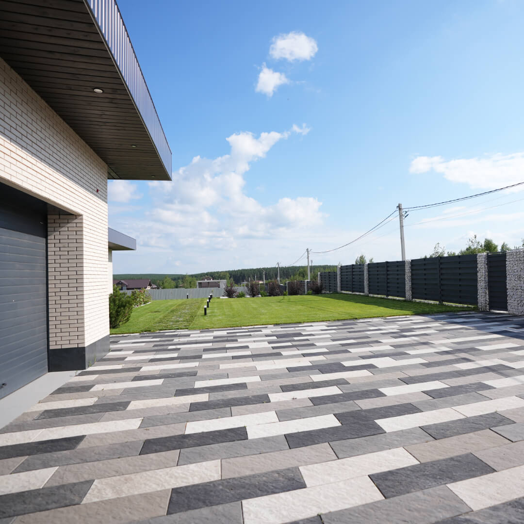 Шаговая плита STONE Черный Сланец 990х330х55мм в Мичуринске фото